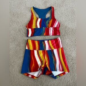 Oiselle “rainbow bacon”